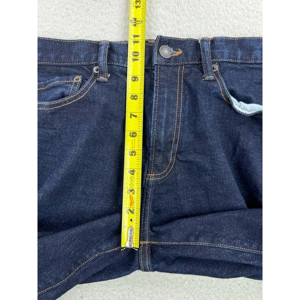 Gap Slim Stretch Jeans Mens 34x32 Blue Rinse Wash Slim Straight Denim Pants